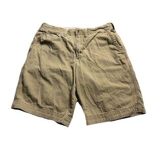 Polo by Ralph Lauren Mens Casual Tan Shorts Sz 33  Chino Jockey